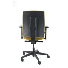 Workliving Eva Comfort Geel Regain - Ergonomische Bureaustoel (N)EN 1335