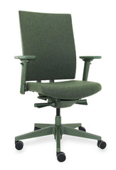Workliving Zuidas Confort Édition Spéciale Vert - Sans Support Lombaire - Chaise de Bureau Ergonomique (N)EN 1335