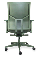 Workliving Zuidas Confort Édition Spéciale Vert - Sans Support Lombaire - Chaise de Bureau Ergonomique (N)EN 1335