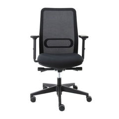 Workliving Dreamliner Mesh Black Edition - Fauteuil de bureau ergonomique (N)EN 1335