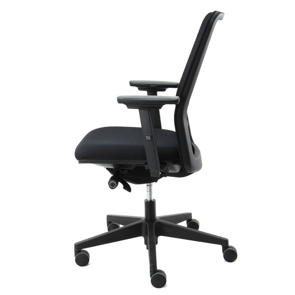 Workliving Dreamliner Mesh Black Edition - Fauteuil de bureau ergonomique (N)EN 1335