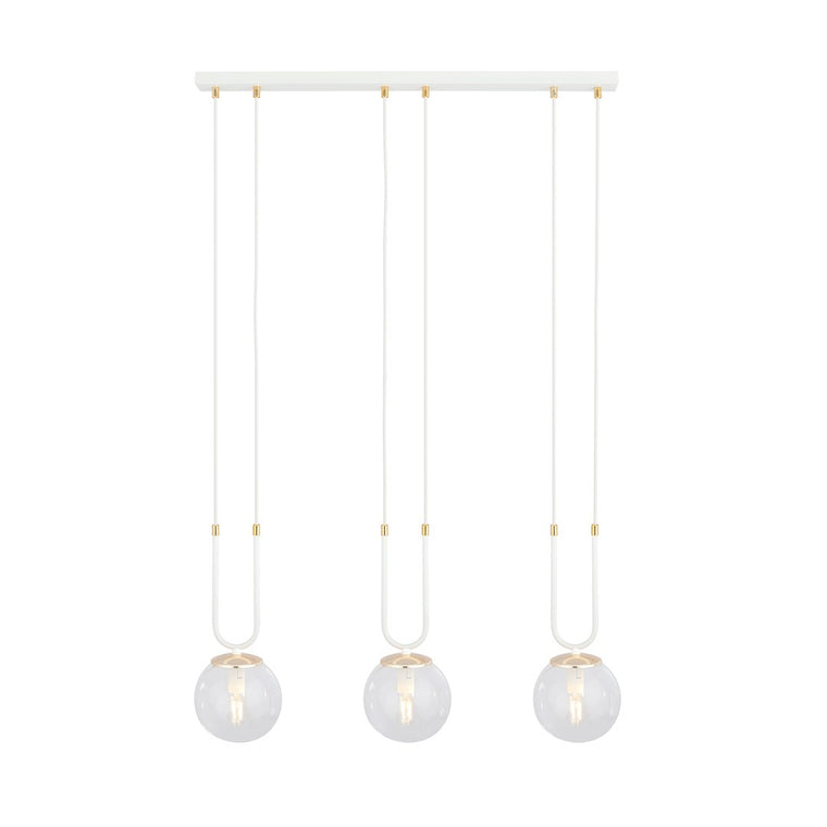 GLAM 3 WHITE/TRANSPARENT