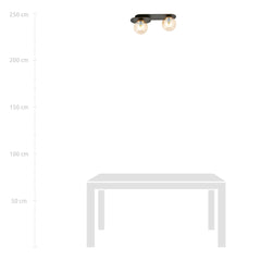 "PLAZA 2 BLACK/HONEY"