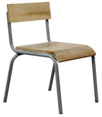 Chaise KidsDepot Original - gris foncé