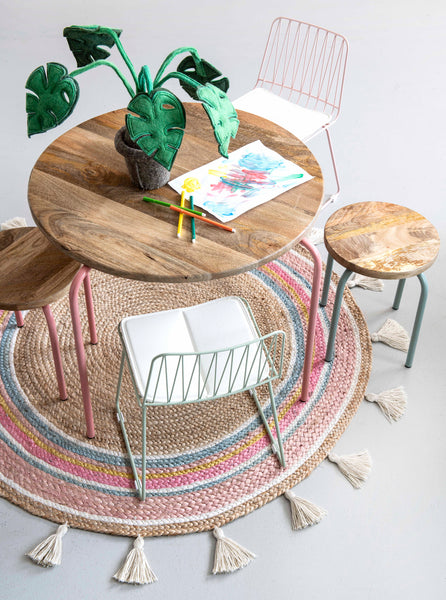 KidsDepot table Circle - green