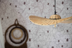 Vayen, naturel rotan hanglamp
