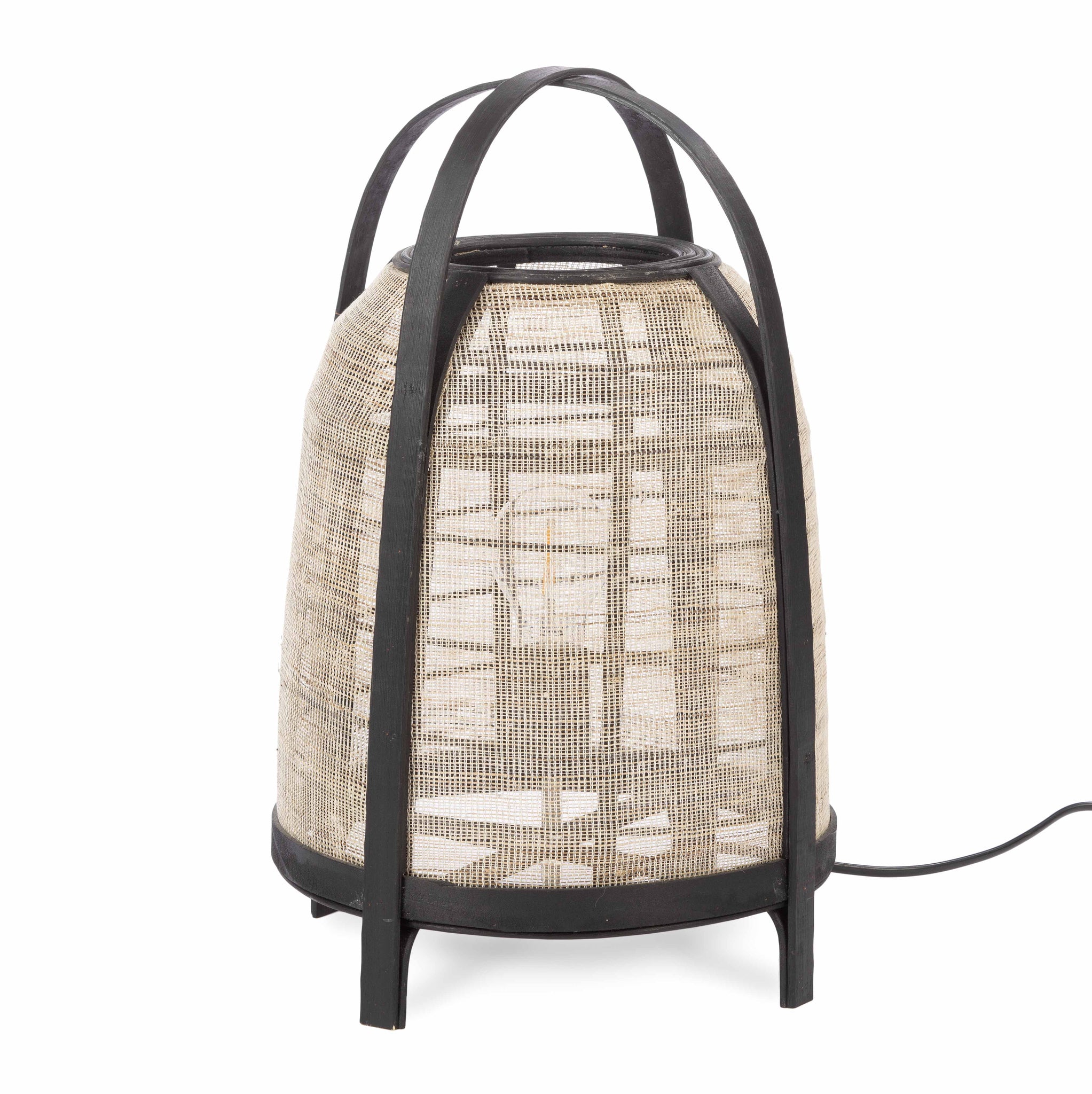 Maevie, black table lamp