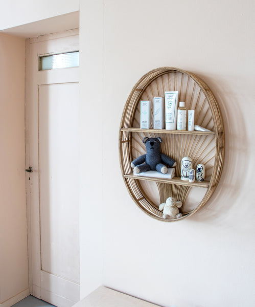 KidsDepot wall rack Messa - natural