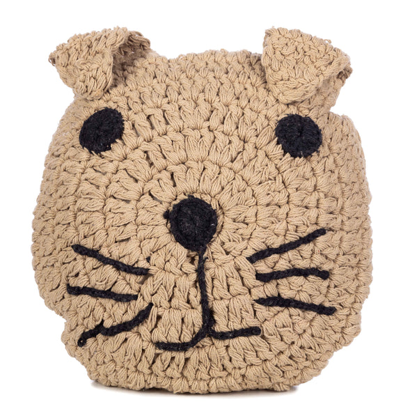 Kidsdepot cushion Cat - taupe