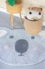 Tapis Cleo, gris koala 125x100 cm