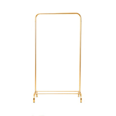 Kledingrek - Metaal - Goud - 80 x 40 x 150 cm