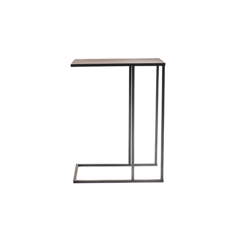 Side Table - Metal - Black - 45x30x60cm