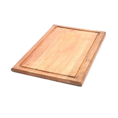 Premium houten snijplank met sapgoot | Duurzame voedselveilige snij-, serveer- en charcuterieplank voor in de keuken