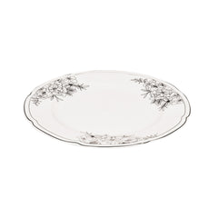 Assiette - Les Fleurs - Porcelaine Nouvelle Génération - 26 x 26 x 1.5 cm