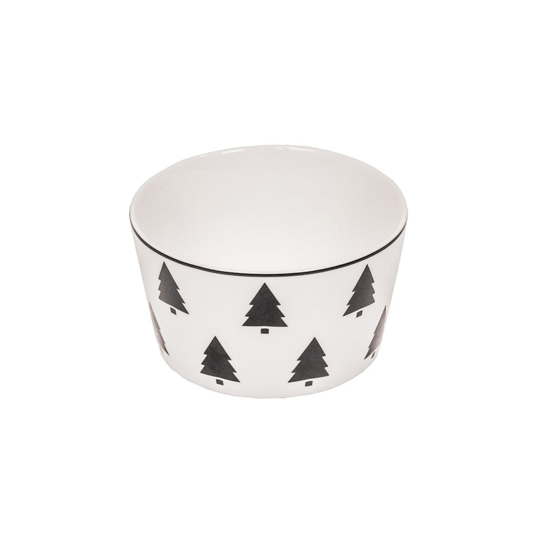 Bowl - Christmas Tree - New Bone China - 9 x 9 x 5 cm