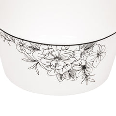 Schaal - The Flowers - New Bone China - 11.5 x 11.5 x 5.5 cm