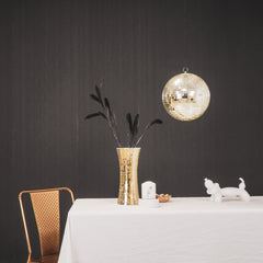 Vaas - Disco - Glas - Goud - 12,5 x 12,5 x 30 cm