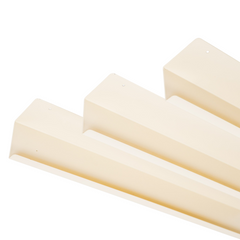 Étagère murale - Métal - Beige - Lot de 3 - 40/50/60cm