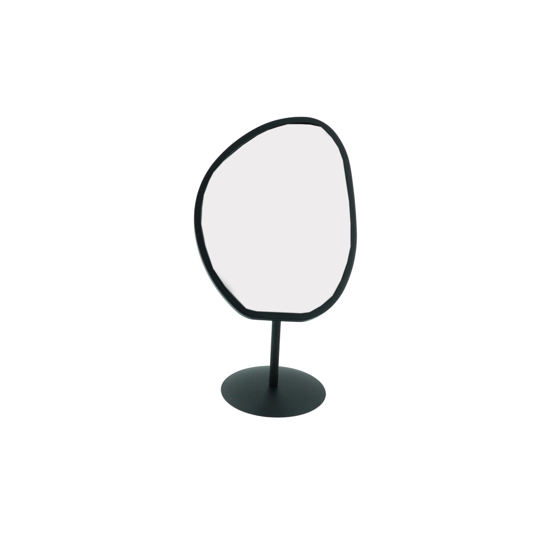 Miroir - Organique - Métal - Noir - 16.5x12x31.5 cm