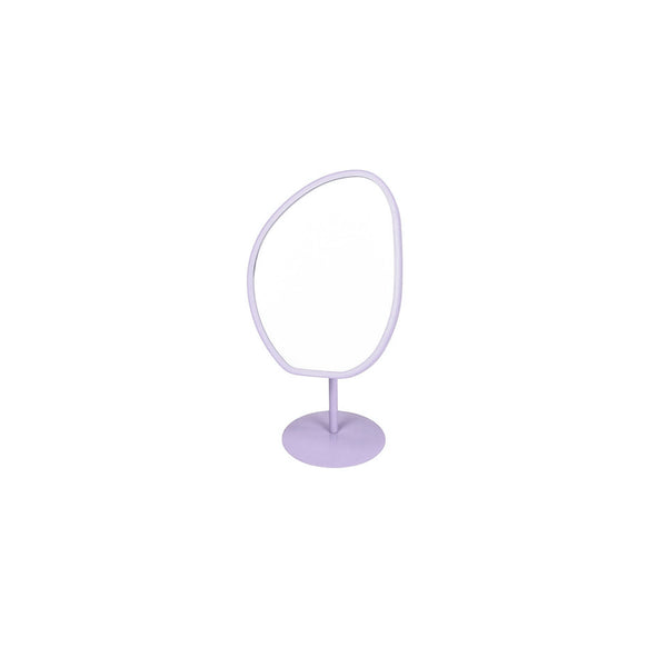 Mirror - Organic - Metal - Lilac - 16.5 x 12 x 31.5 cm