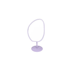 Mirror - Organic - Metal - Lilac - 16.5 x 12 x 31.5 cm