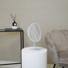 Mirror - Organic - Metal - Lilac - 16.5 x 12 x 31.5 cm