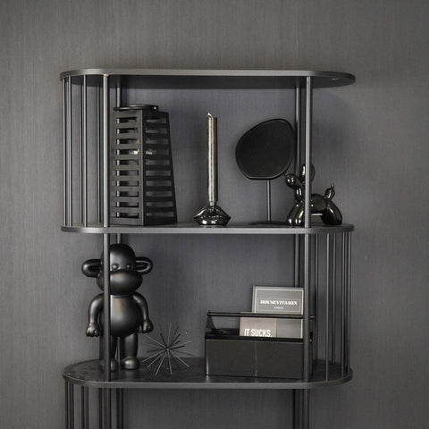 Lamp - Lantern - Solar - Metal - Black - 14 x 32.5 cm