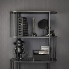 Lamp - Lantern - Solar - Metal - Black - 14 x 32.5 cm