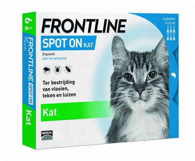 FRONTLINE Cat Spot-On 6 Pipettes