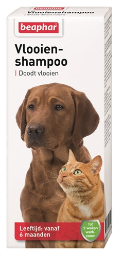 BEAPHAR VLOOIENSHAMPOO HOND/KAT 200 ML