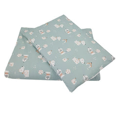 Parure de lit bébé en coton imprimé 120x90 cm CHIENS