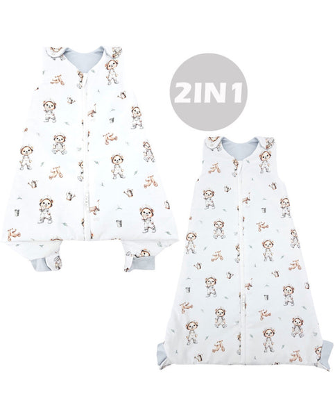 2in1 multifunctional baby sleeping bag GARDENER BEAR