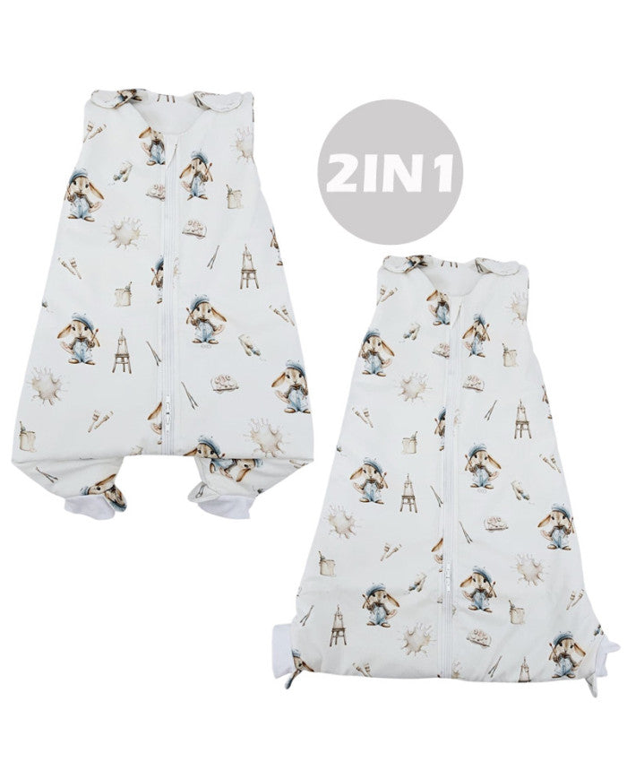 2in1 multifunctional bamboo baby sleeping bag PAINTER