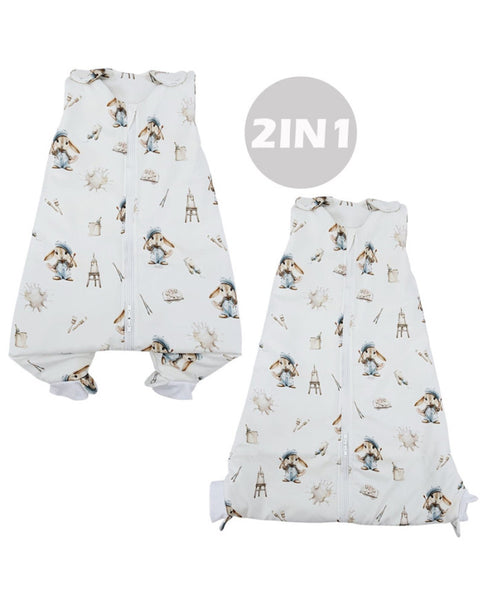 2in1 multifunctional bamboo baby sleeping bag PAINTER