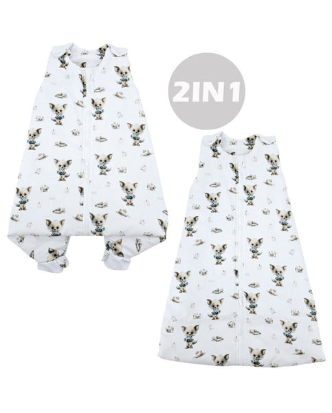 2in1 multifunctional bamboo baby sleeping bag PHOTOGRAPHER