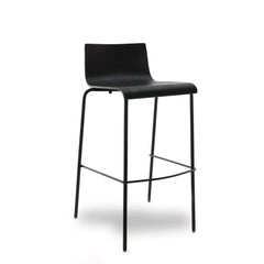 Workliving Bar Stool Pure Oak Black