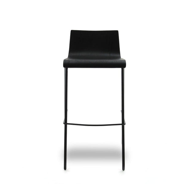 Workliving Bar Stool Pure Oak Black