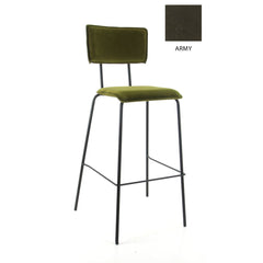 Workliving Bar Stool High Bo - Velvet Earth Army