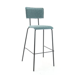 "Workliving Bar Stool High Bo Society - Boucle Petrol"