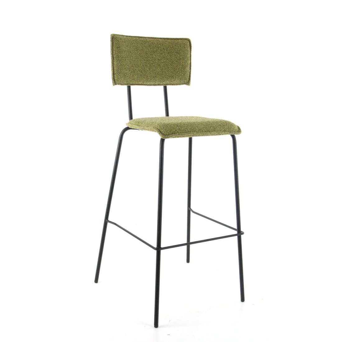"Workliving Bar Stool High Bo Society - Boucle Mustard"