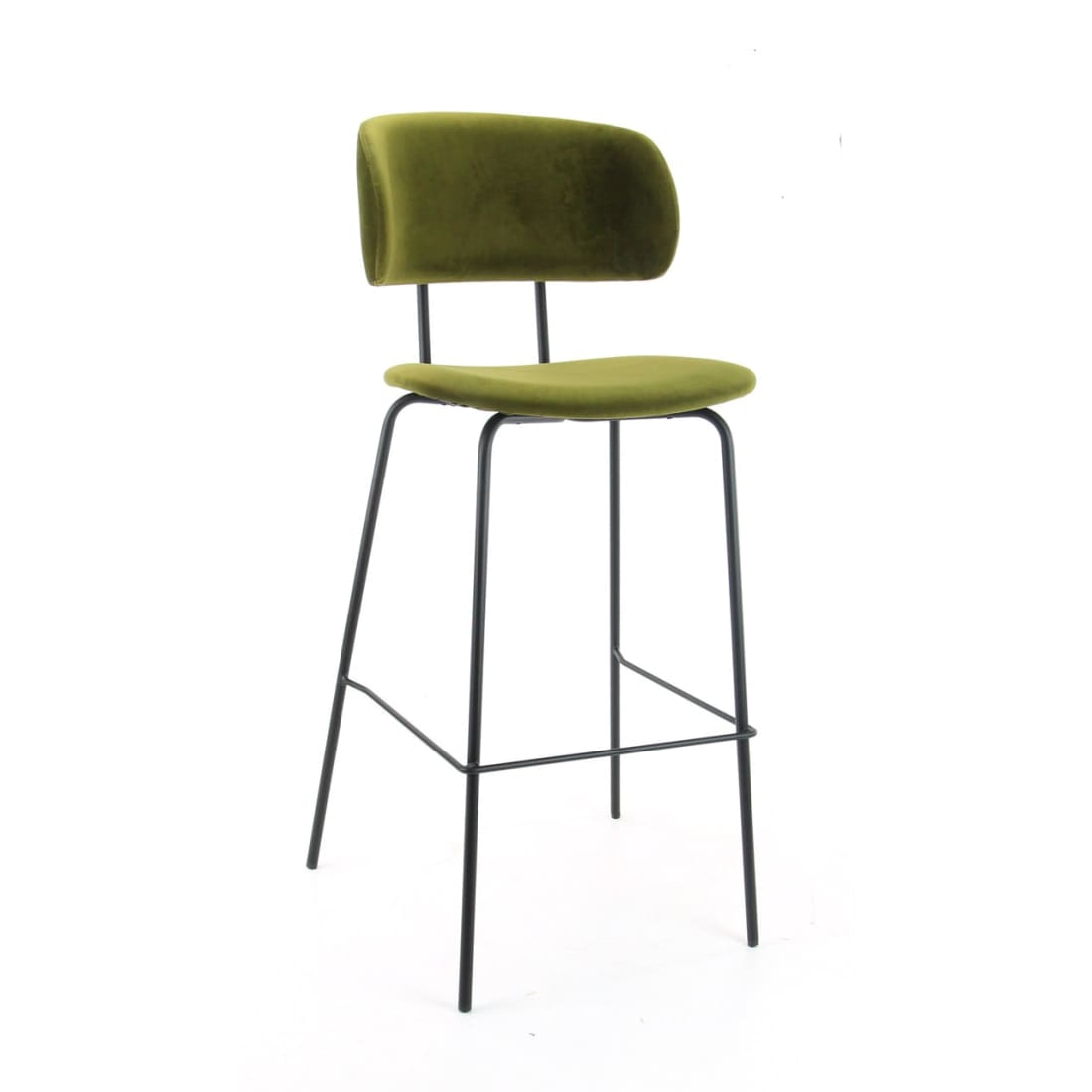 "Workliving Bar Stool High Bo RS - Velvet Earth Army"
