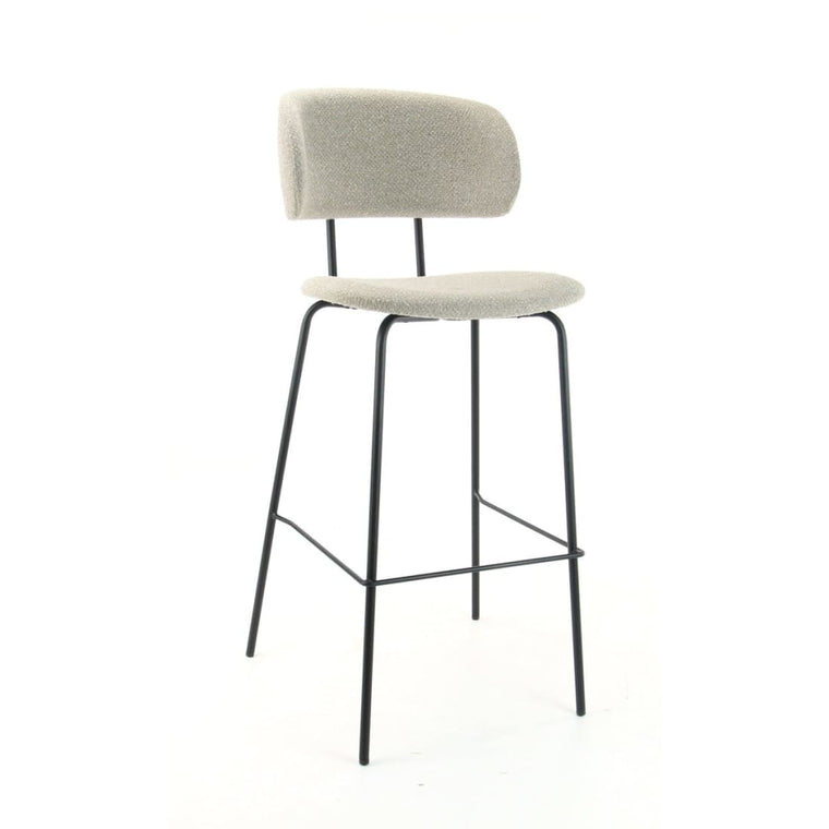 Workliving Barstool High Society Bo - Boucle Shitake