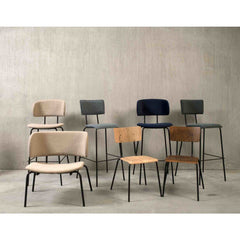 Tabouret de Bar Workliving High Society Bo - Boucle Moutarde