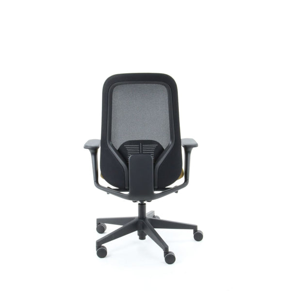 Workliving Nora Mesh Geel Regain - Bureaustoel Ergonomisch Ontwerp NEN1335