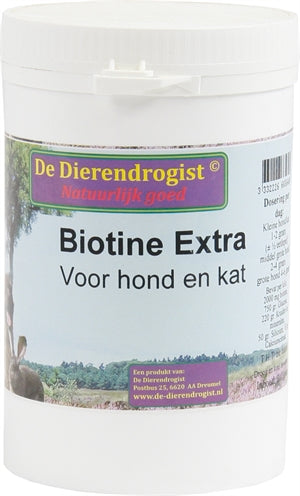 Huisdierapotheek Biotinepoeder + kruiden voor honden en katten 200 g