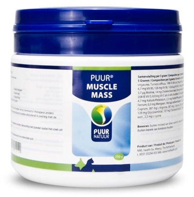 PUUR MASSE MUSCULAIRE (CONSTRUCTION MUSCULAIRE) CHIEN & CHAT 250 G