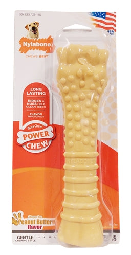 NYLABONE DURA CHEW Pindakaas voor harde kauwers Hypoallergeen vanaf 23 kg