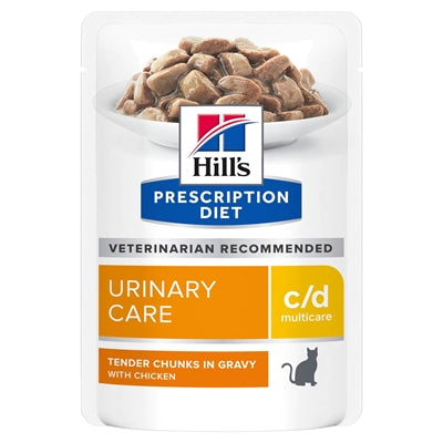 Hill's Feline C/D Multicare Urinary Care Poulet 12 x 85 g