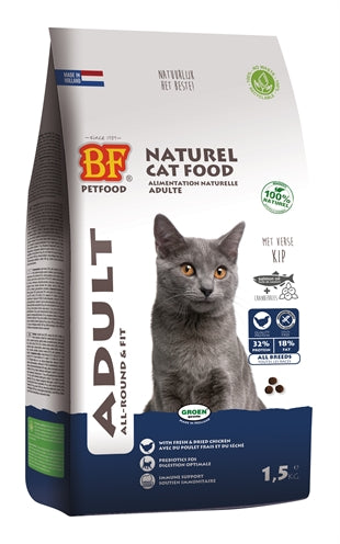 BF Petfood Premium Quality Cat Adult Fit 1.5 kg