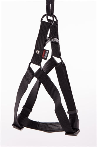 Harnais MARTIN step-in nylon noir 50-70 x 2 cm
